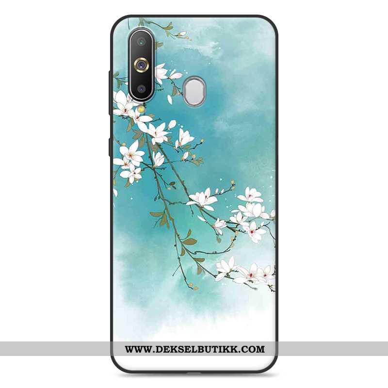 Etui Samsung Galaxy A8s Myke Vintage Rosa Liten, Deksel Samsung Galaxy A8s Silikon Tilbud