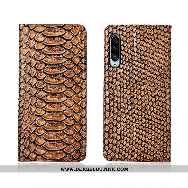 Etui Samsung Galaxy A90 5g Mønster Nye Rød Skinn, Deksel Samsung Galaxy A90 5g Silikon Billige