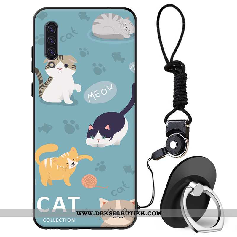 Etui Samsung Galaxy A90 5g Silikon Vakker Hvit Stjernene Hvitt, Deksel Samsung Galaxy A90 5g Beskytt