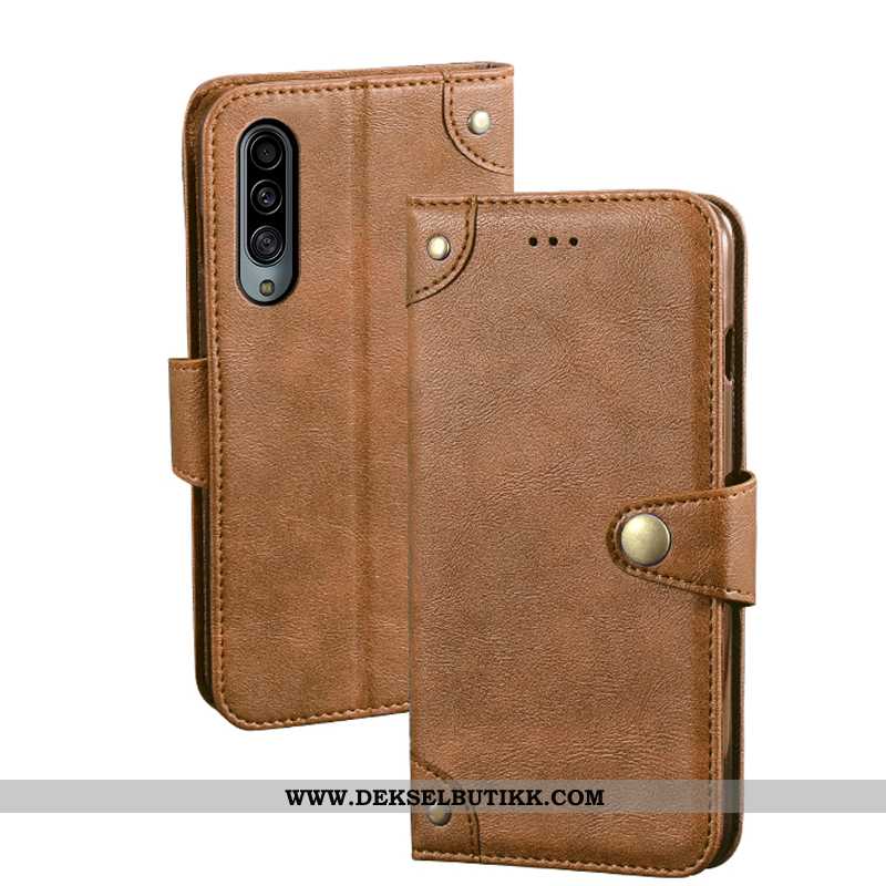 Etui Samsung Galaxy A90 5g Skinndeksel Stjernene Beskyttelse Mobiltelefon Khaki, Deksel Samsung Gala