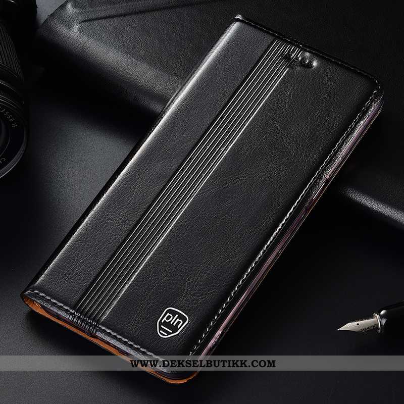 Etui Samsung Galaxy Note 10 Lite Skinn Stjernene Mobiltelefon Anti-fall Brun, Deksel Samsung Galaxy 