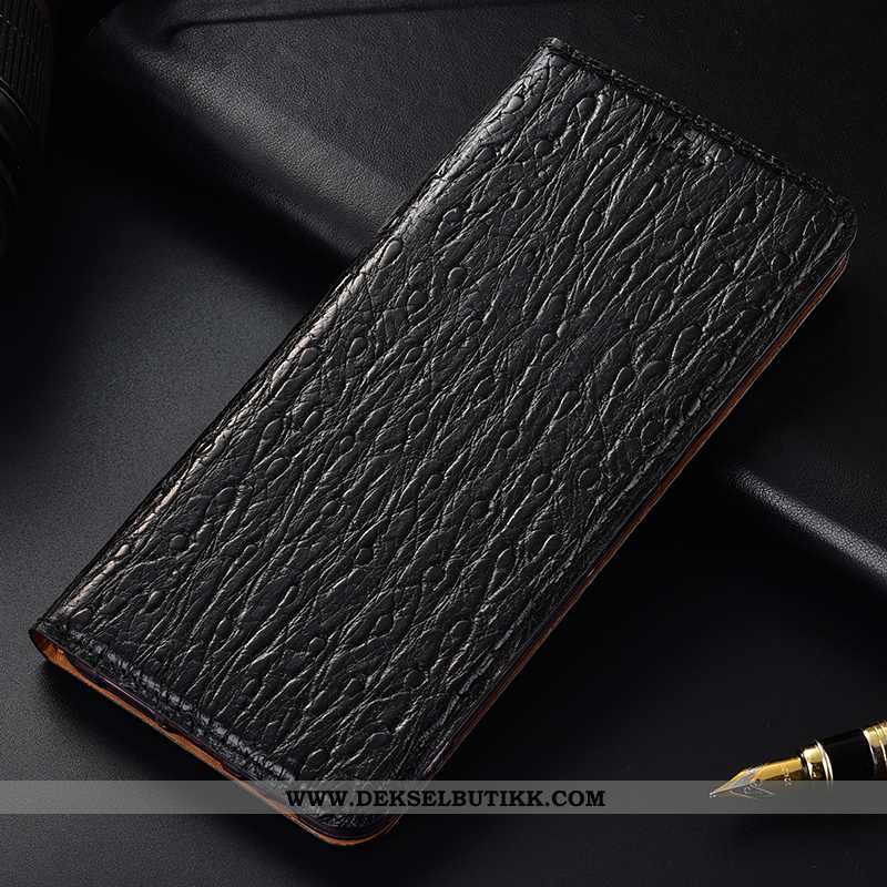 Etui Samsung Galaxy Note 10 Lite Skinn Svart Fugl Stjernene, Deksel Samsung Galaxy Note 10 Lite Besk