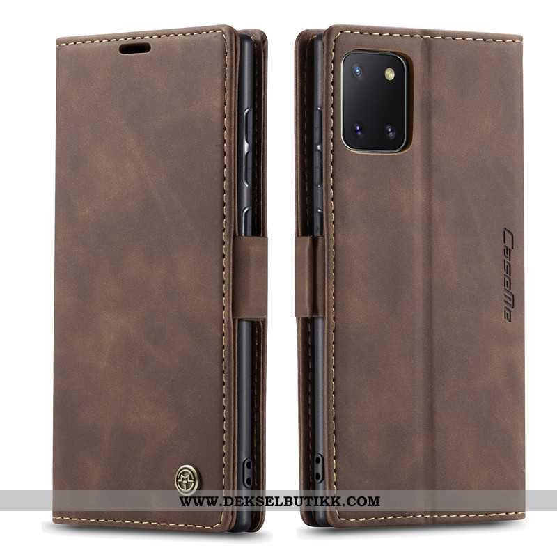 Etui Samsung Galaxy Note 10 Lite Skinndeksel Khaki Mobiltelefon Stjernene, Deksel Samsung Galaxy Not