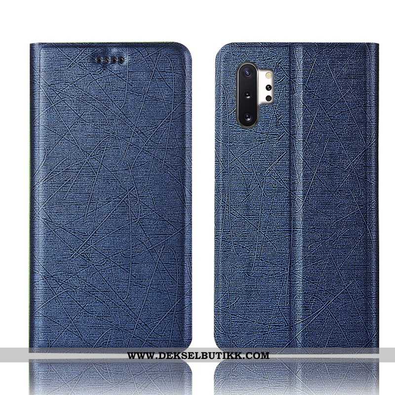 Etui Samsung Galaxy Note 10+ Skinndeksel Mobiltelefon Stjernene Gull, Deksel Samsung Galaxy Note 10+