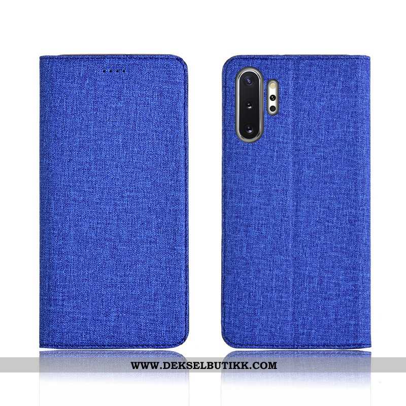 Etui Samsung Galaxy Note 10+ Skinndeksel Silikon Svart Stjernene, Deksel Samsung Galaxy Note 10+ Myk