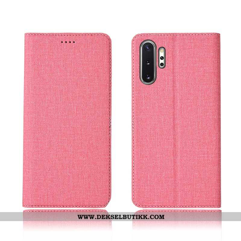 Etui Samsung Galaxy Note 10+ Skinndeksel Silikon Svart Stjernene, Deksel Samsung Galaxy Note 10+ Myk