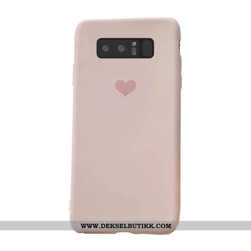 Etui Samsung Galaxy Note 8 Beskyttelse Av Personlighet Nubuck Grønn, Deksel Samsung Galaxy Note 8 Mo