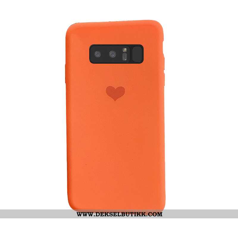 Etui Samsung Galaxy Note 8 Beskyttelse Av Personlighet Nubuck Grønn, Deksel Samsung Galaxy Note 8 Mo