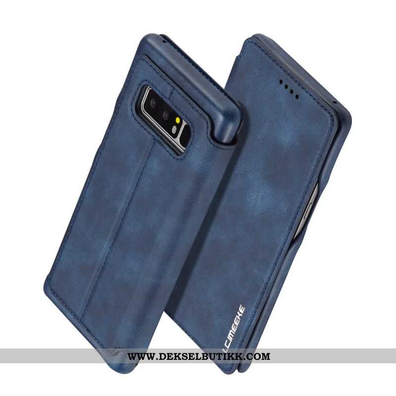 Etui Samsung Galaxy Note 8 Myke Silikon Deksel Skinndeksel Rød, Samsung Galaxy Note 8 Skjermbeskytte