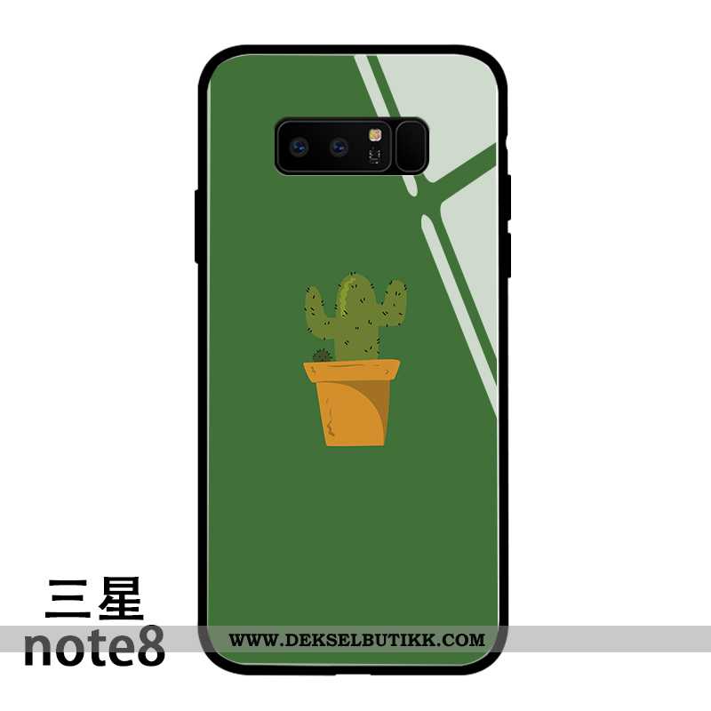 Etui Samsung Galaxy Note 8 Silikon Vakker Mobiltelefon Fersk Hvitt, Deksel Samsung Galaxy Note 8 Bes