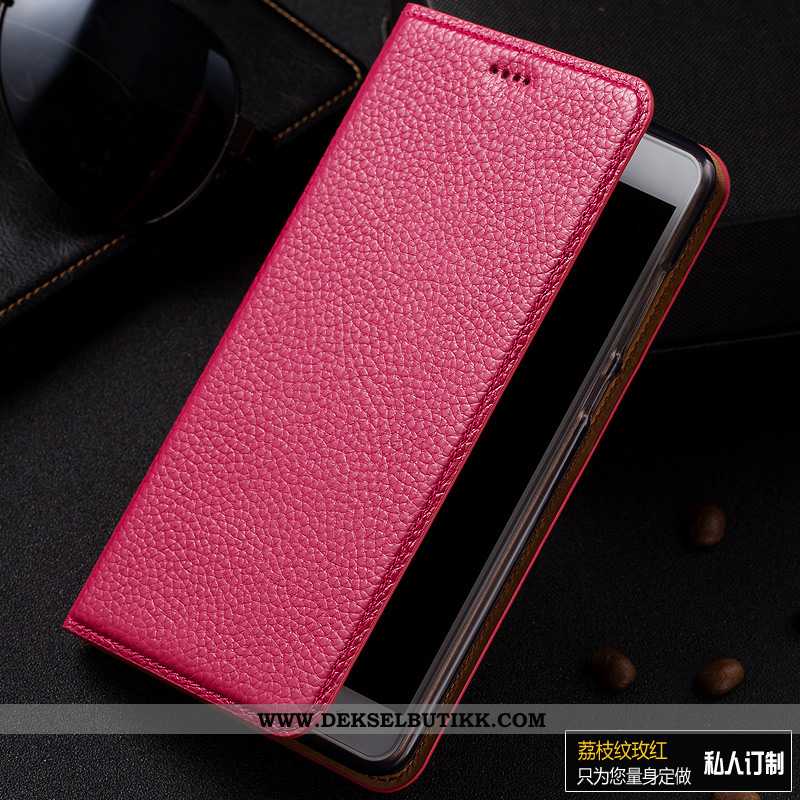 Etui Samsung Galaxy Note 8 Skinndeksel Beskyttelse Deksel Folio Brun, Samsung Galaxy Note 8 Skinn Ra