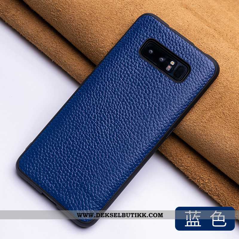 Etui Samsung Galaxy Note 8 Tynne Tilpass High End Kvalitet Rød, Deksel Samsung Galaxy Note 8 Beskytt