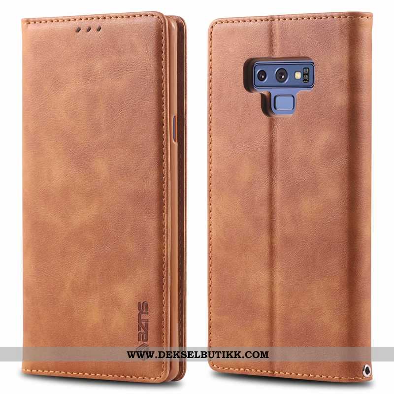 Etui Samsung Galaxy Note 9 Silikon Deksel Clamshell Mobiltelefon Brun, Samsung Galaxy Note 9 Beskytt