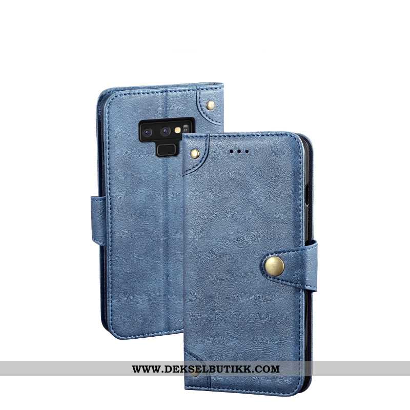 Etui Samsung Galaxy Note 9 Skinndeksel Svart Mobiltelefon Anti-fall, Deksel Samsung Galaxy Note 9 Vi