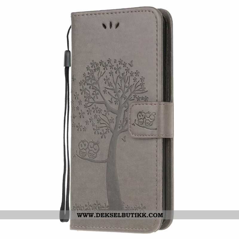 Etui Samsung Galaxy Note20 Myke Folio Lilla, Deksel Samsung Galaxy Note20 Skinndeksel Rabatt