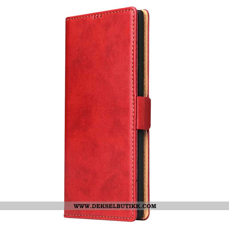 Etui Samsung Galaxy Note20 Ultra Skinndeksel Stjernene Rød Folio, Deksel Samsung Galaxy Note20 Ultra