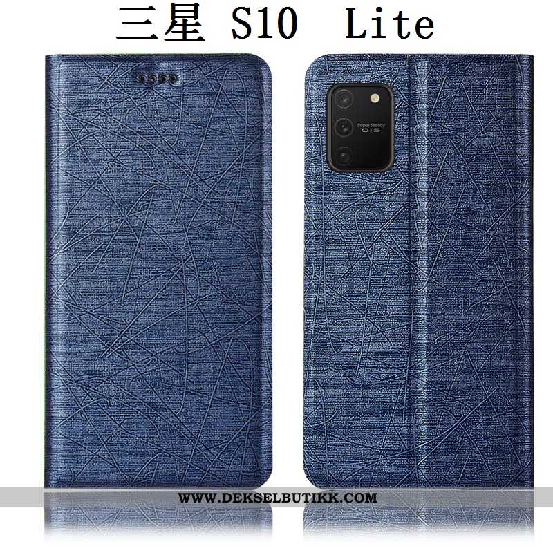 Etui Samsung Galaxy S10 Lite Beskyttelse Stjernene Svart, Deksel Samsung Galaxy S10 Lite Skinndeksel