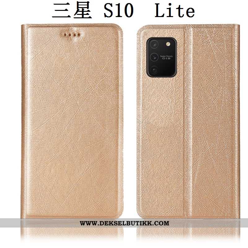 Etui Samsung Galaxy S10 Lite Beskyttelse Stjernene Svart, Deksel Samsung Galaxy S10 Lite Skinndeksel