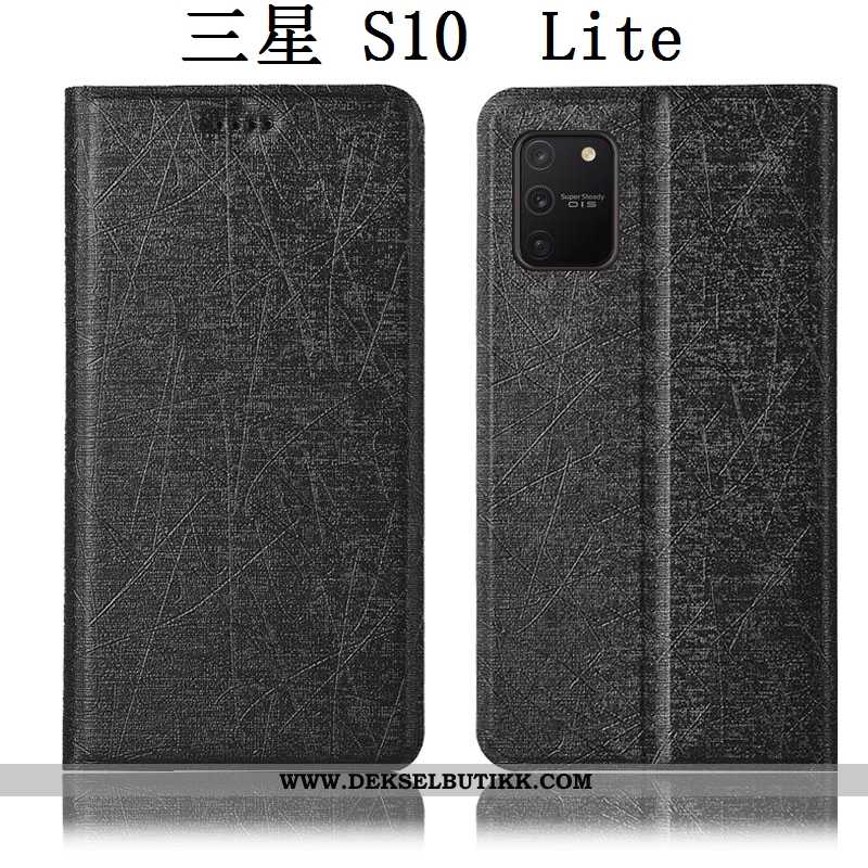 Etui Samsung Galaxy S10 Lite Beskyttelse Stjernene Svart, Deksel Samsung Galaxy S10 Lite Skinndeksel