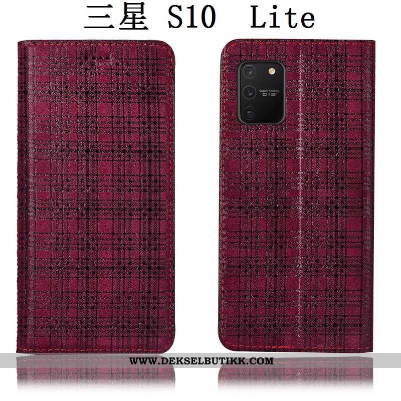 Etui Samsung Galaxy S10 Lite Skinndeksel Mobiltelefon Alt Inkludert Brun, Deksel Samsung Galaxy S10 