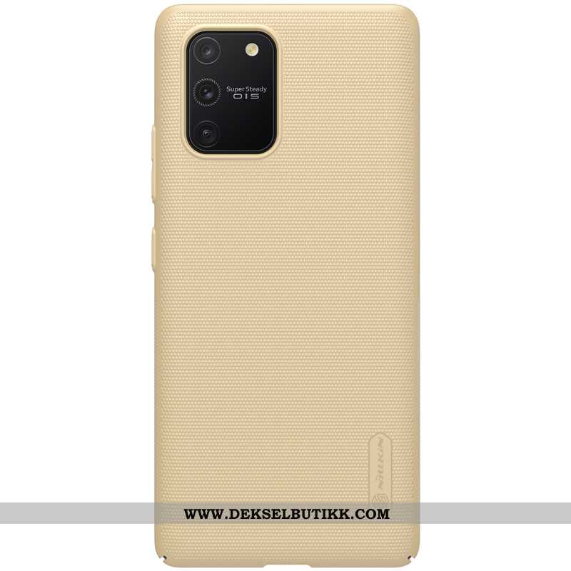 Etui Samsung Galaxy S10 Lite Ultra Alt Inkludert Mobiltelefon Nubuck Blå, Deksel Samsung Galaxy S10 