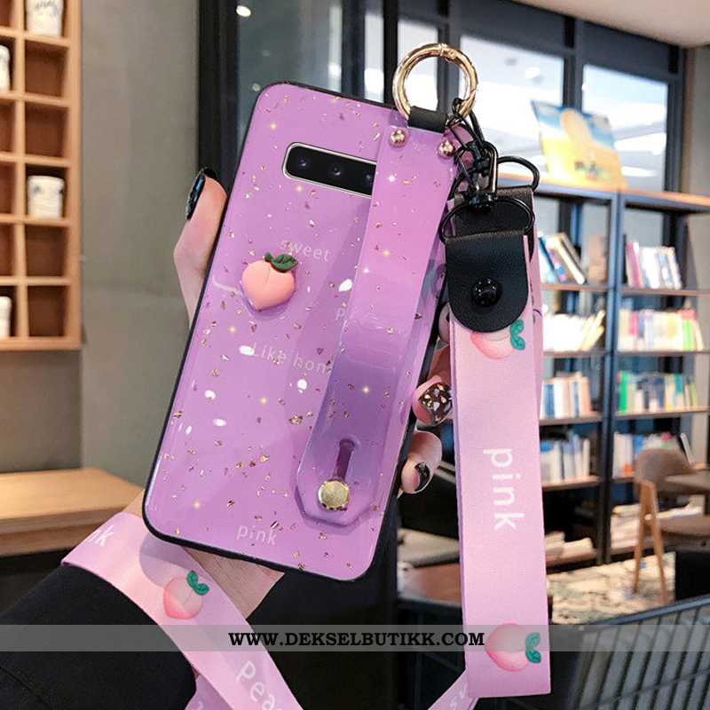 Etui Samsung Galaxy S10+ Myke Cow Nye Rosa, Deksel Samsung Galaxy S10+ Silikon Billig