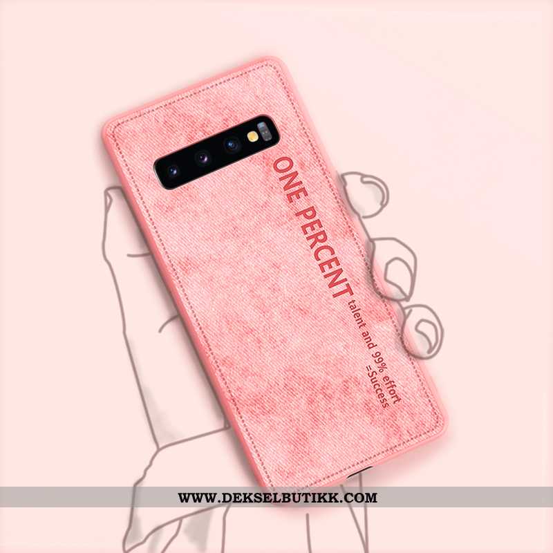 Etui Samsung Galaxy S10+ Ultra Alt Inkludert Stjernene Deksel Rosa, Samsung Galaxy S10+ Tynne Rabatt