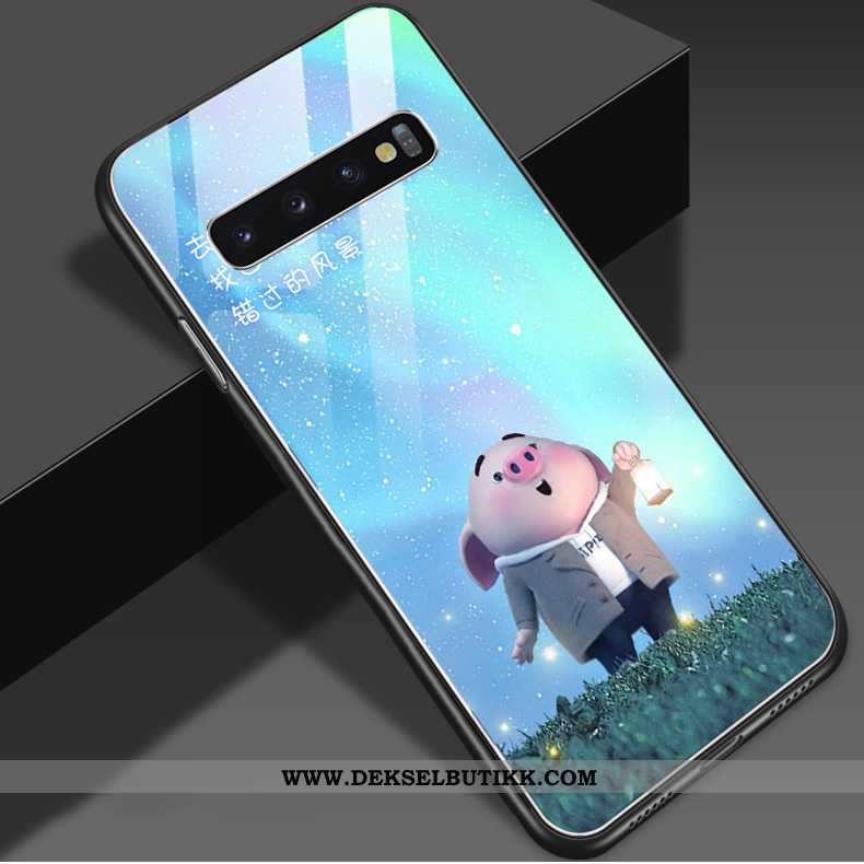 Etui Samsung Galaxy S10 Vakker Anti-fall Autentisk Stjernene Blå, Deksel Samsung Galaxy S10 Trend Bu