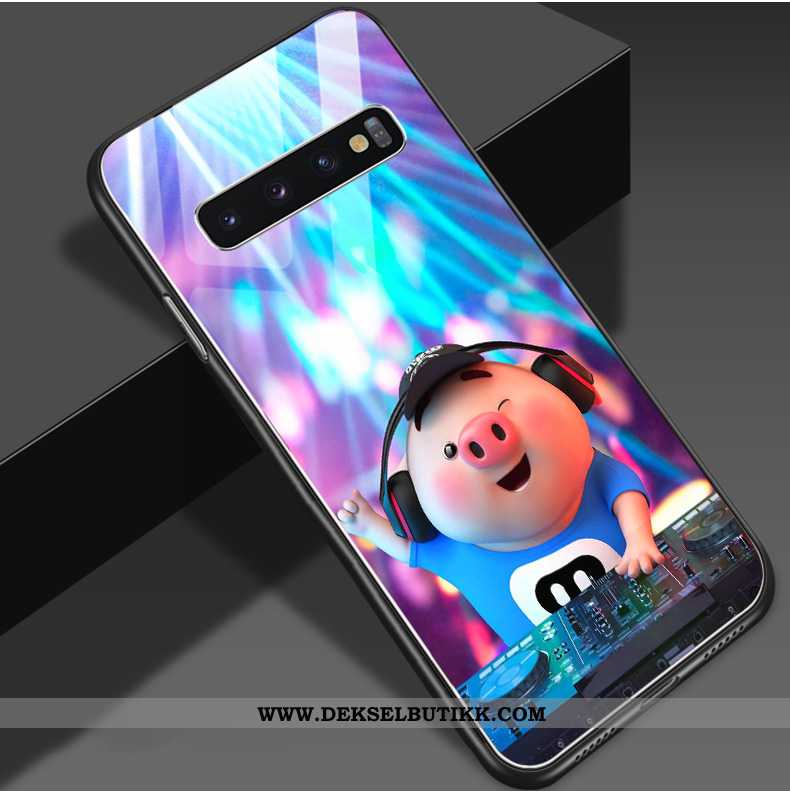 Etui Samsung Galaxy S10 Vakker Anti-fall Autentisk Stjernene Blå, Deksel Samsung Galaxy S10 Trend Bu