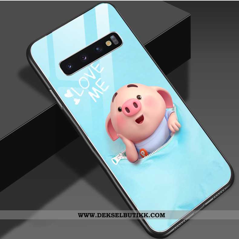 Etui Samsung Galaxy S10 Vakker Anti-fall Autentisk Stjernene Blå, Deksel Samsung Galaxy S10 Trend Bu