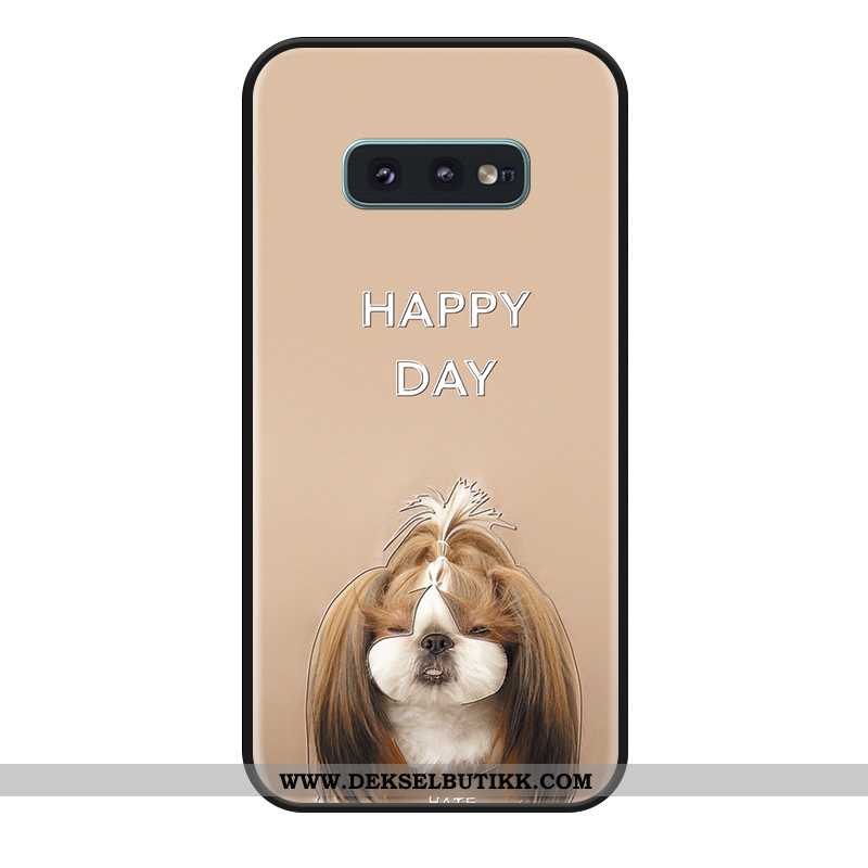 Etui Samsung Galaxy S10e Cartoon Rød Stjernene Deksel, Samsung Galaxy S10e Silikon Rabatt