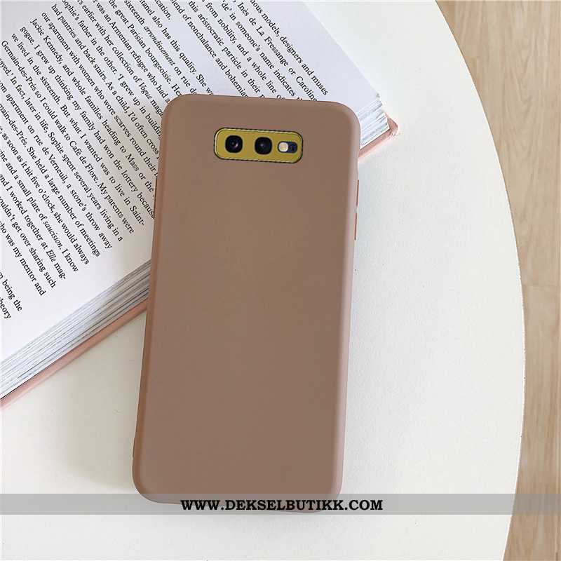 Etui Samsung Galaxy S10e Mote Alt Inkludert Deksel Rosa, Samsung Galaxy S10e Nubuck Rabatt