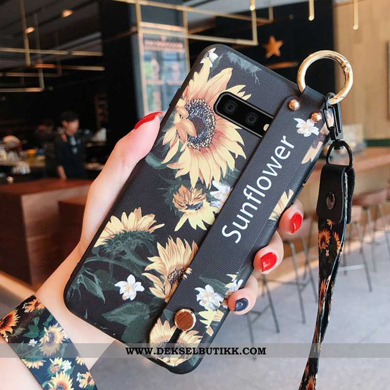 Etui Samsung Galaxy S10e Silikon Myke Trend Nye Svart, Deksel Samsung Galaxy S10e Beskyttelse Tilbud