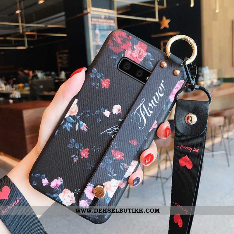 Etui Samsung Galaxy S10e Silikon Myke Trend Nye Svart, Deksel Samsung Galaxy S10e Beskyttelse Tilbud