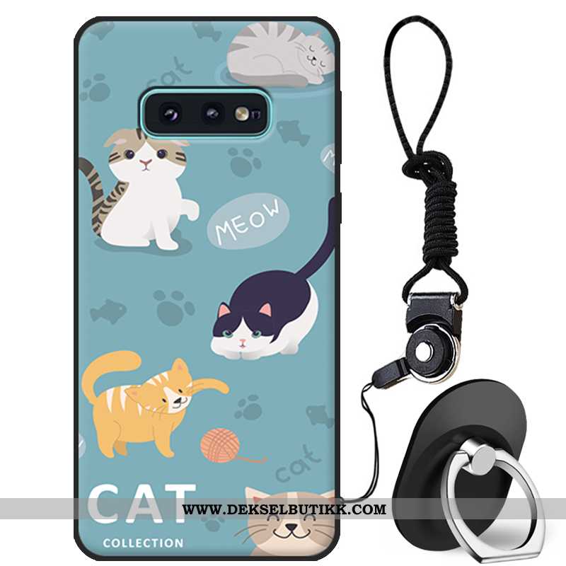 Etui Samsung Galaxy S10e Silikon Vakker Myke Ungdom Hvitt, Deksel Samsung Galaxy S10e Beskyttelse Bi