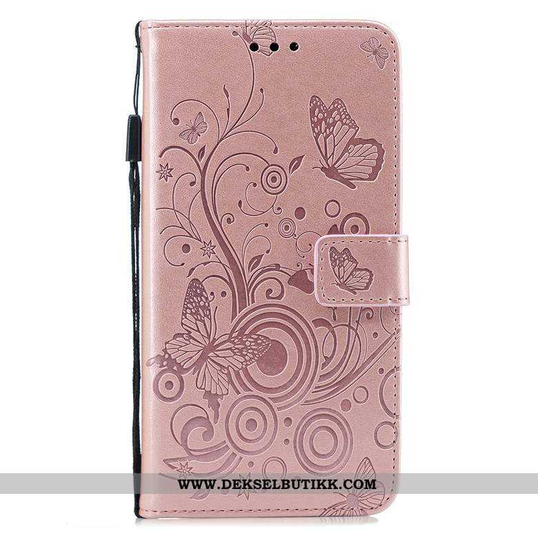 Etui Samsung Galaxy S20 Med Strass Sommerfugl Blomster Beskyttelse Mobiltelefon Rød, Deksel Samsung 