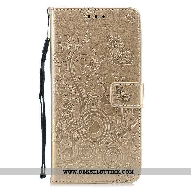 Etui Samsung Galaxy S20 Med Strass Sommerfugl Blomster Beskyttelse Mobiltelefon Rød, Deksel Samsung 