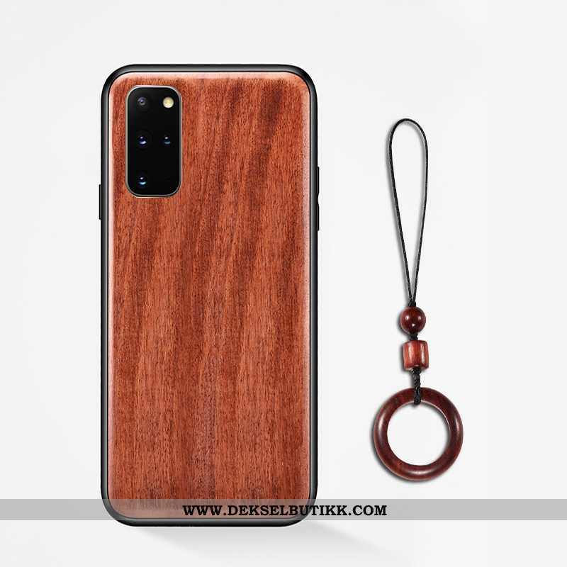 Etui Samsung Galaxy S20+ Mønster Beskyttelse Hengende Ornamenter Kvalitet Brun, Deksel Samsung Galax