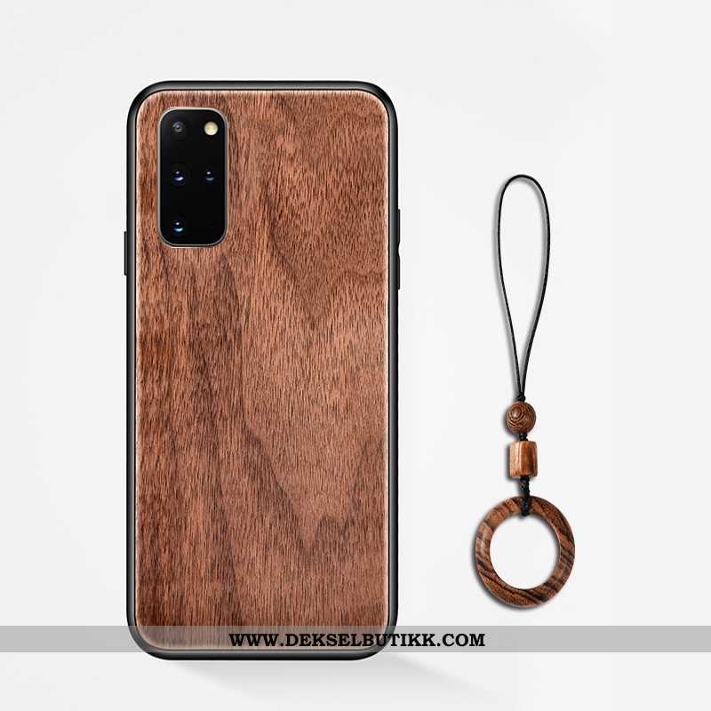 Etui Samsung Galaxy S20+ Mønster Beskyttelse Hengende Ornamenter Kvalitet Brun, Deksel Samsung Galax