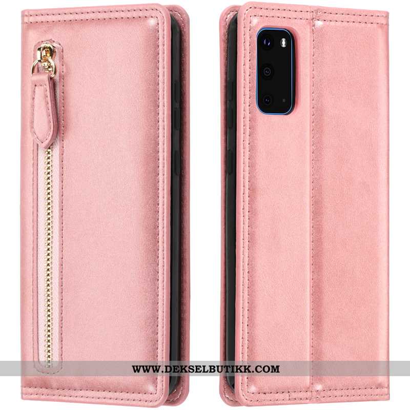 Etui Samsung Galaxy S20 Skinndeksel Deksel Stjernene Rosa, Samsung Galaxy S20 Kreativ På Nett