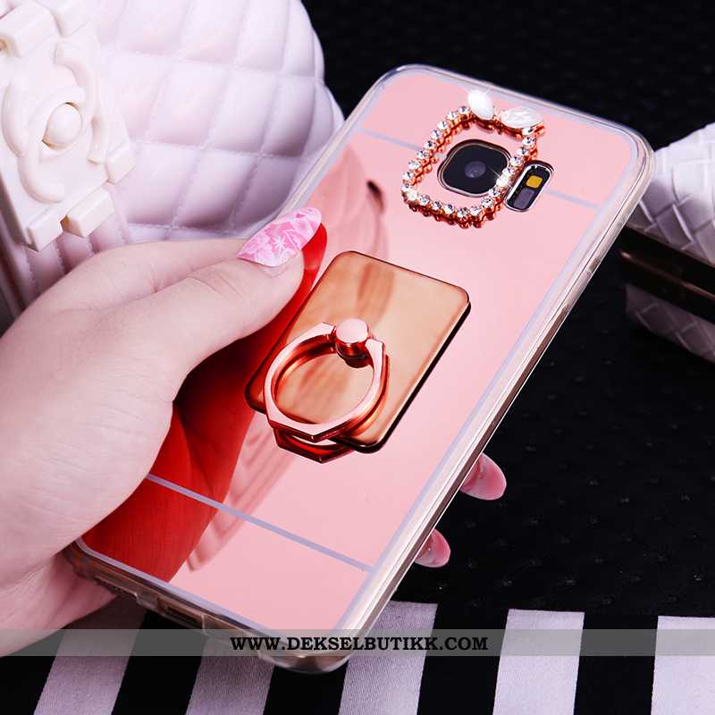 Etui Samsung Galaxy S7 Myke Mobiltelefon Deksel Rosa, Samsung Galaxy S7 Beskyttelse Til Salgs