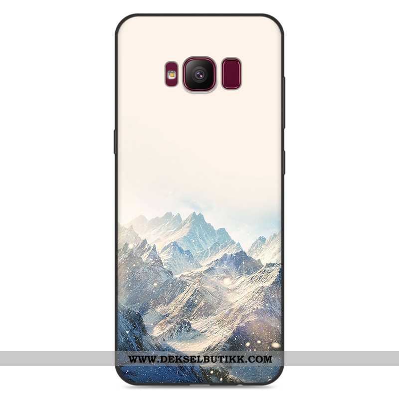 Etui Samsung Galaxy S8 Beskyttelse Grå Myke, Deksel Samsung Galaxy S8 Cartoon Tilbud