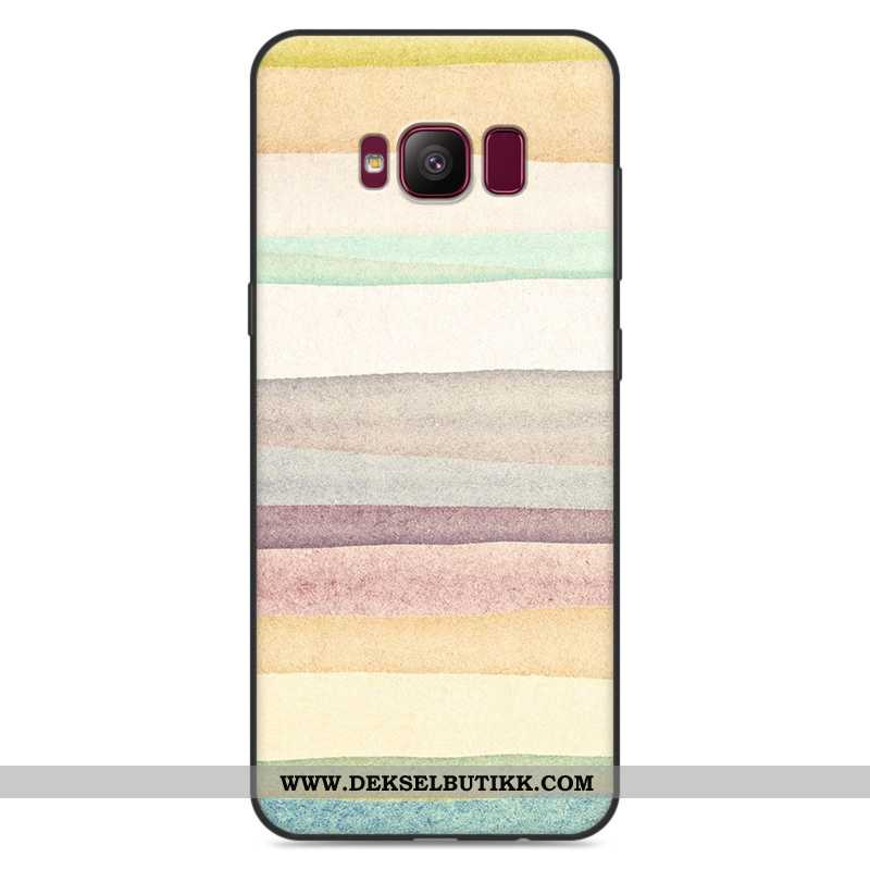 Etui Samsung Galaxy S8 Beskyttelse Grå Myke, Deksel Samsung Galaxy S8 Cartoon Tilbud