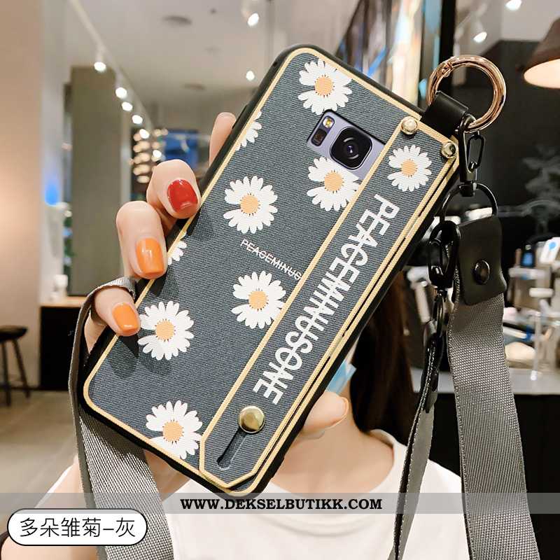 Etui Samsung Galaxy S8+ Hengende Ornamenter Lovers Mobiltelefon Beskyttelse Grønn, Deksel Samsung Ga