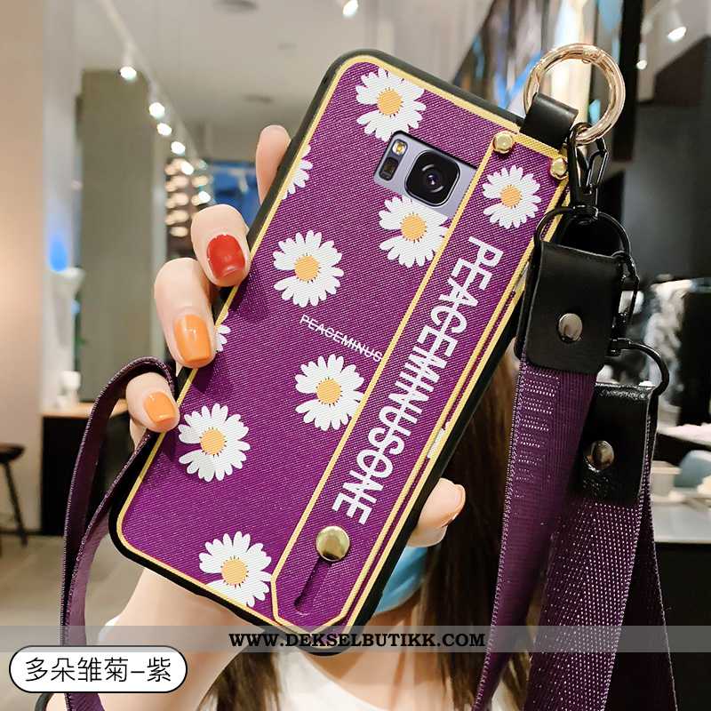 Etui Samsung Galaxy S8+ Hengende Ornamenter Lovers Mobiltelefon Beskyttelse Grønn, Deksel Samsung Ga