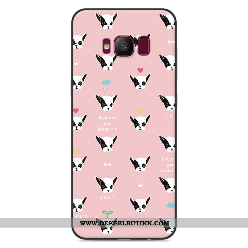 Etui Samsung Galaxy S8+ Myke Lett Luksus Grå Cartoon, Deksel Samsung Galaxy S8+ Silikon Rabatt