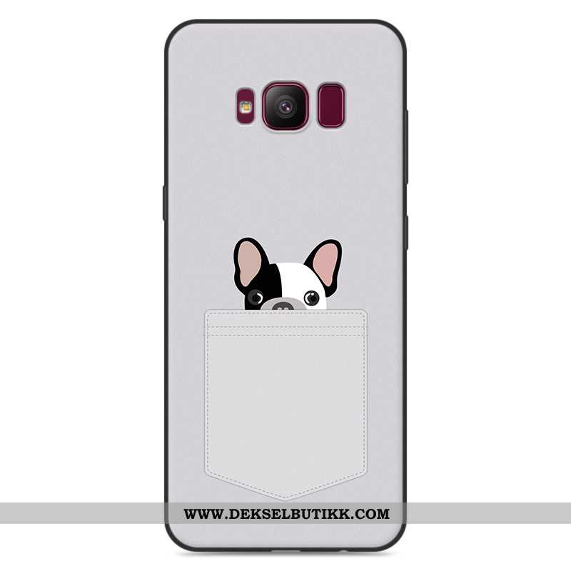 Etui Samsung Galaxy S8+ Myke Lett Luksus Grå Cartoon, Deksel Samsung Galaxy S8+ Silikon Rabatt