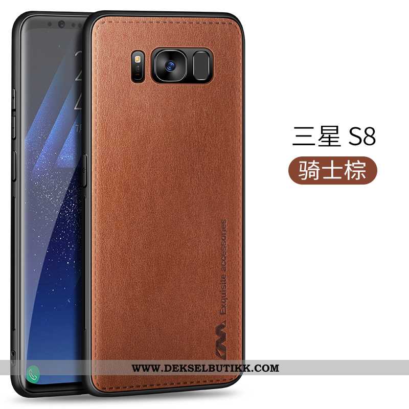 Etui Samsung Galaxy S8 Ultra Beskyttelse Stjernene Brun, Deksel Samsung Galaxy S8 Tynne Rabatt