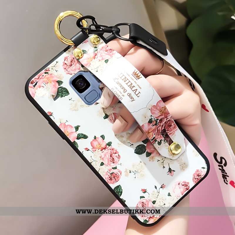 Etui Samsung Galaxy S9 Cartoon Silikon Hvit Anti-fall Hvitt, Deksel Samsung Galaxy S9 Trend Salg