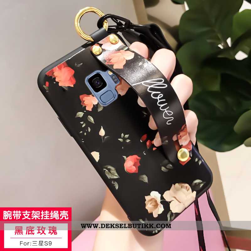 Etui Samsung Galaxy S9 Cartoon Silikon Hvit Anti-fall Hvitt, Deksel Samsung Galaxy S9 Trend Salg